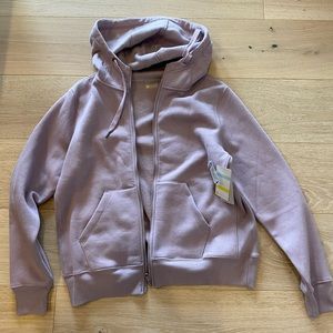 Zella Purple Peace zip up hoodie